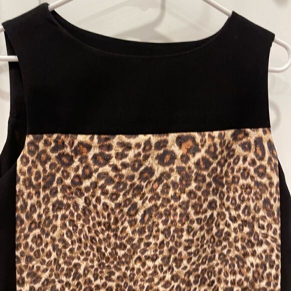 Giambattista Valli  X Impulse Animal Print Sleeveless Mini Dress.Size M - Picture 7 of 14